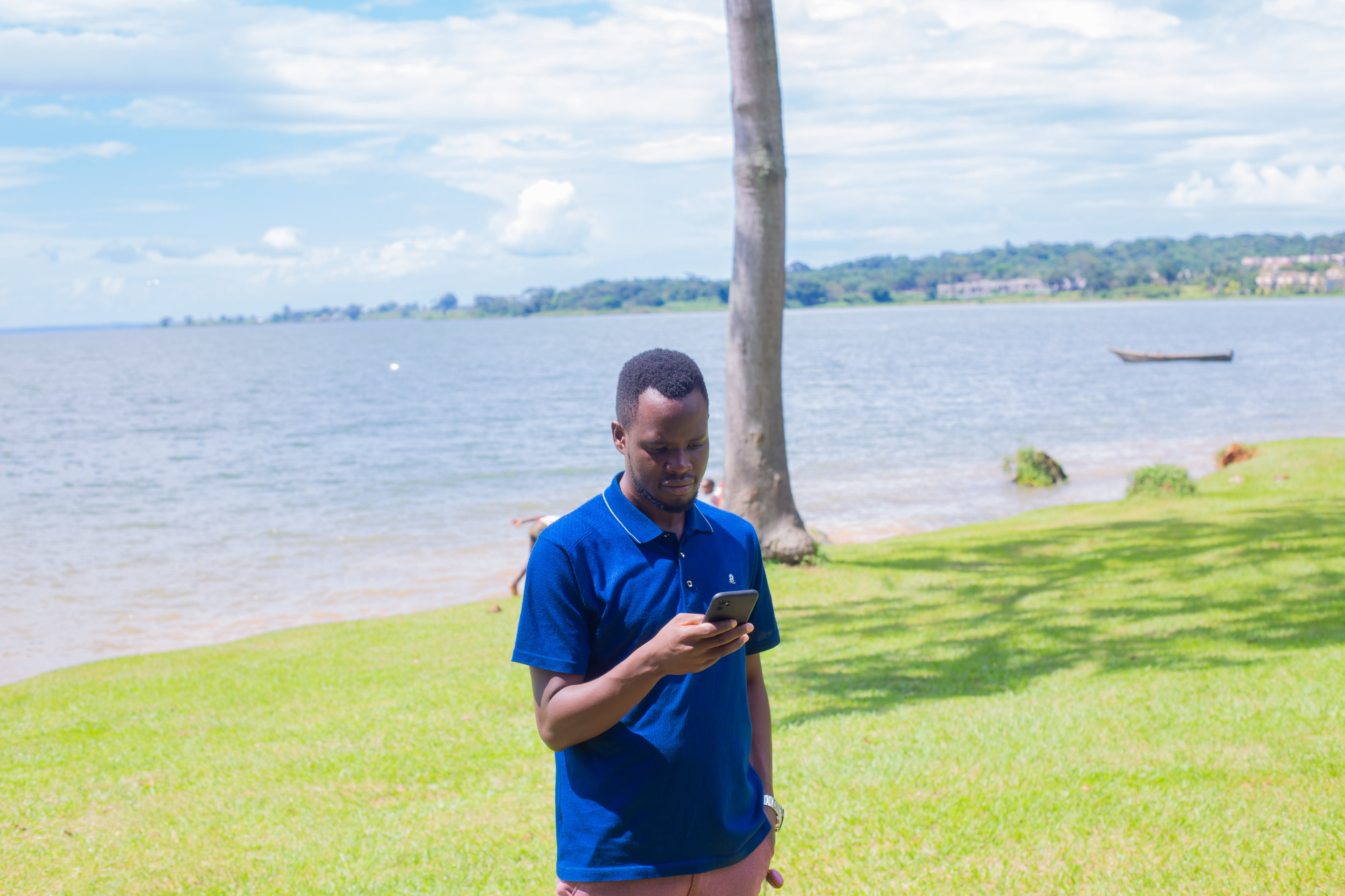 The Lake Victoria shoreline at FOCUS Van Der Molen